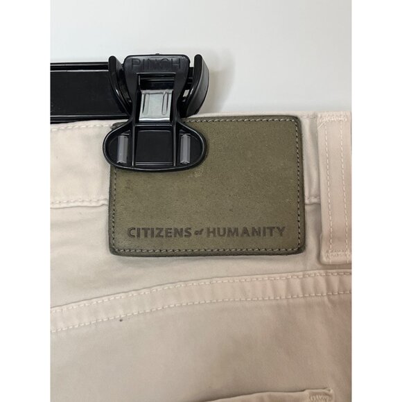 Citizens of Humanity Men's Gage Classic Fit Twill Pant Khaki Jean Size 30x30 - Picture 9 of 12